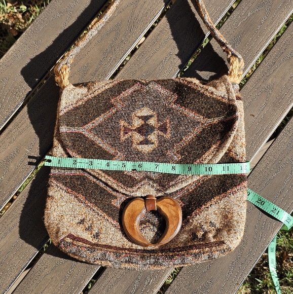 Bohemian Vtg. Carpet Bags of America purse - Picture 6 of 13